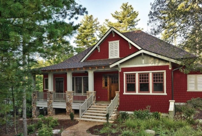 9 Autumn Red Siding Home Design Ideas To Know | Allura USA 9 Autumn Red Siding Home Design Ideas To Know | Allura USA